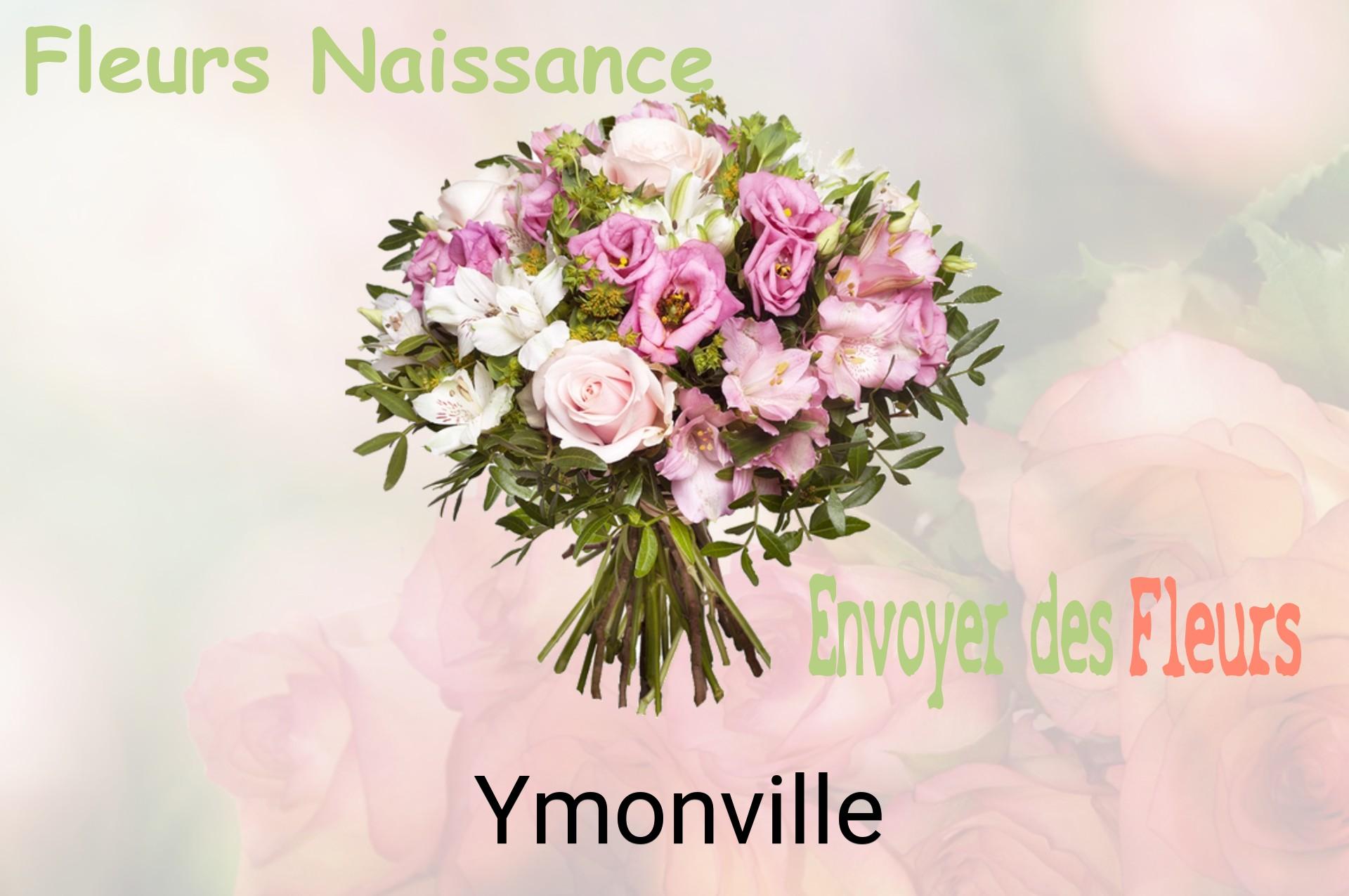 Bouquet de fleurs de naissance livré à Ymonville